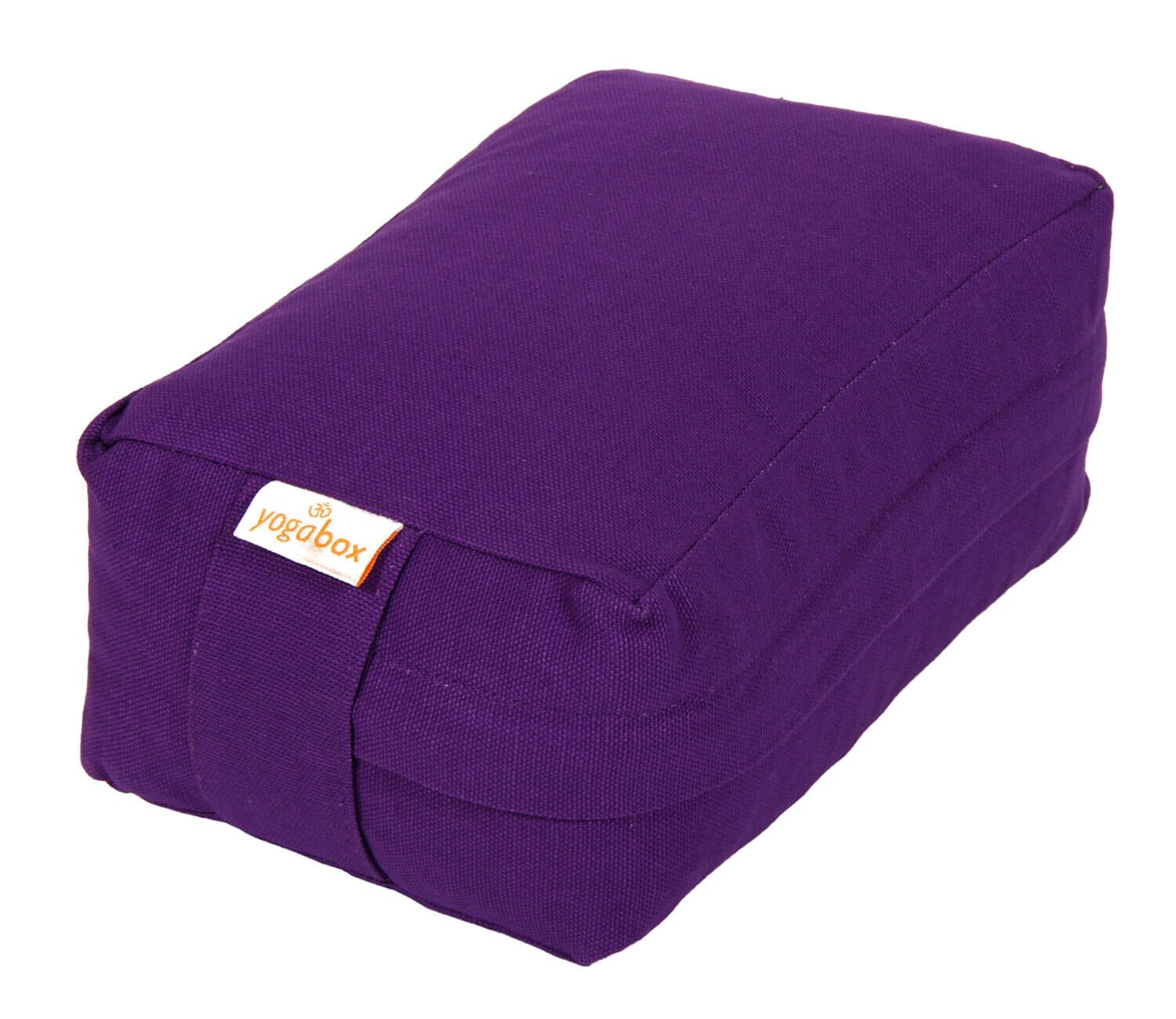 VIPASSANA Kissen mini lila Buchweizenschalen 22 x 13 x 8 cm
