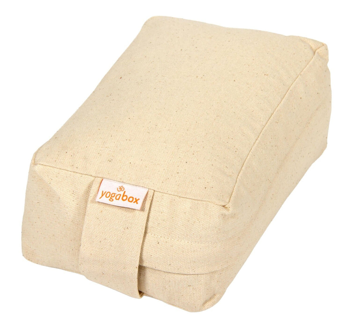 VIPASSANA Kissen mini natur Buchweizenschalen 22 x 13 x 8 cm