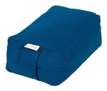 VIPASSANA Kissen mini petrol Buchweizenschalen 22 x 13 x 8 cm