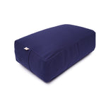 VIPASSANA Kissen XL dunkelblau Buchweizenschalen 45 x 33 x 14 cm