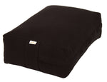 VIPASSANA Kissen XL schwarz Buchweizenschalen 45 x 33 x 14 cm