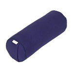 Yoga MINI BOLSTER / Nackenrolle BASIC dunkelblau Buchweizenschalen 38 x 15 x 15 cm