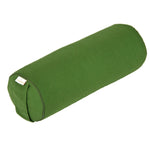 Yoga MINI BOLSTER / Nackenrolle BASIC olivgrün Buchweizenschalen 38 x 15 x 15 cm