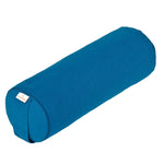 Yoga MINI BOLSTER / Nackenrolle BASIC petrol Buchweizenschalen 38 x 15 x 15 cm