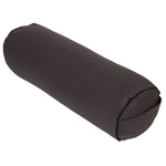 Yoga und Pilates Bolster / Yogakissen Made in Germany 2. Wahl anthrazit Buchweizenschalen 65 x 22 x 22 cm