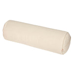 Yoga und Pilates Bolster / Yogarolle BASIC natur Buchweizenschalen 65 x 22 x 22 cm