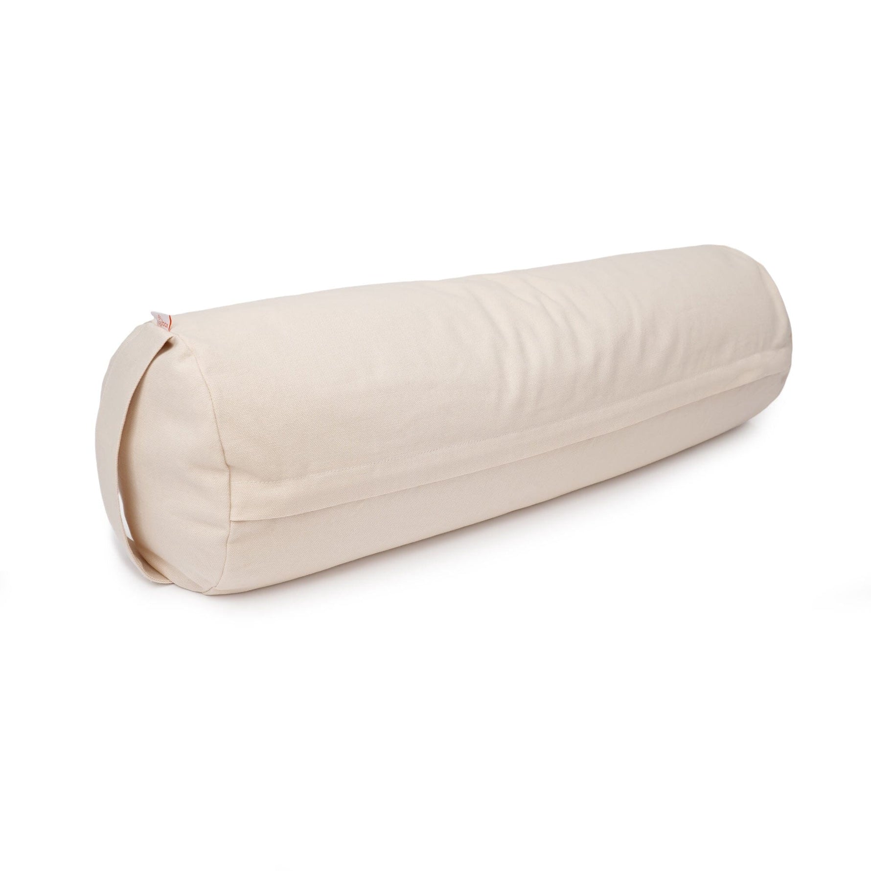 Yoga und Pilates Bolster / Yogarolle BASIC natur Buchweizenschalen 65 x 22 x 22 cm