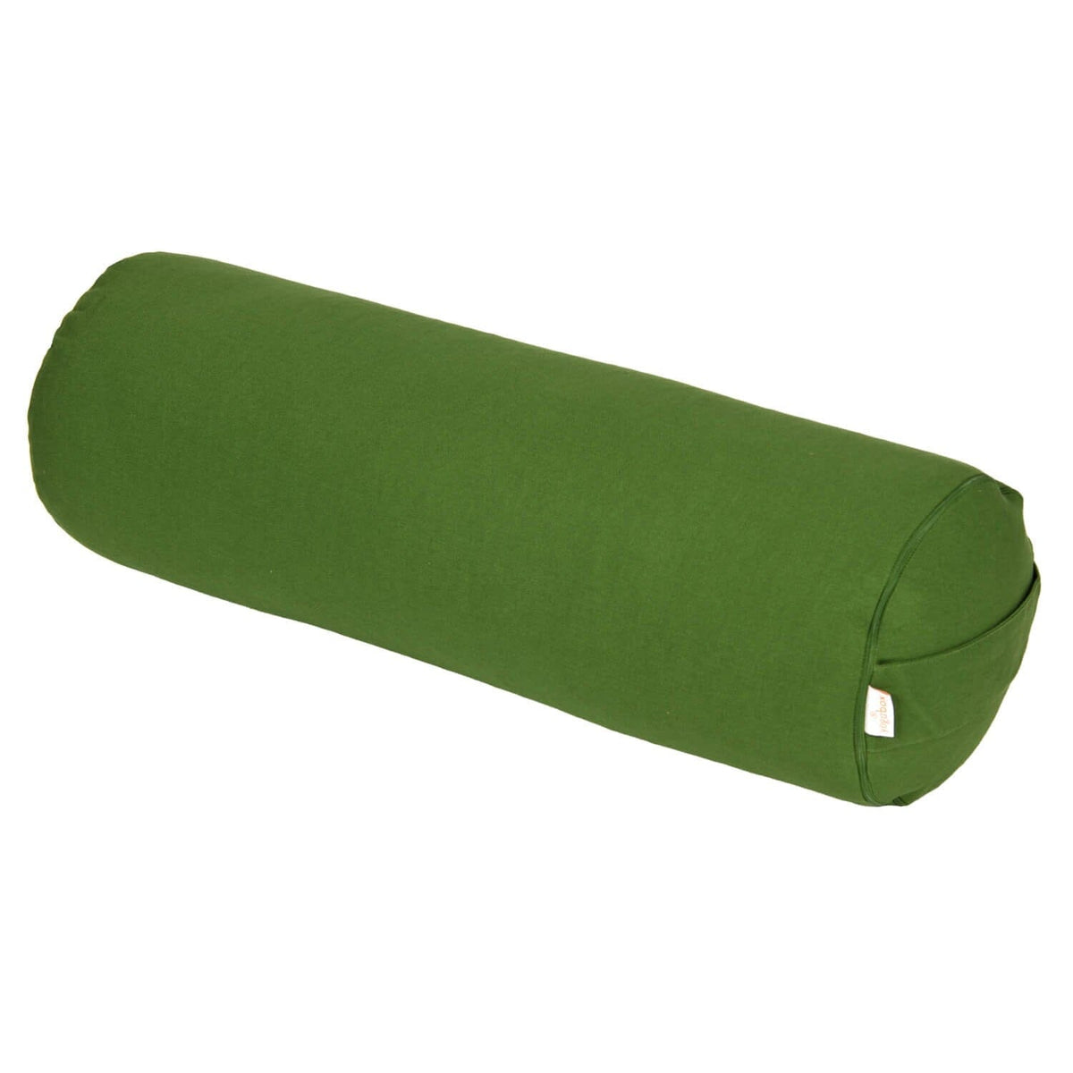 Yoga und Pilates Bolster / Yogarolle BASIC olivgrün Buchweizenschalen 65 x 22 x 22 cm