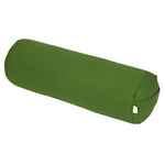 Yoga und Pilates Bolster / Yogarolle BASIC olivgrün Buchweizenschalen 65 x 22 x 22 cm