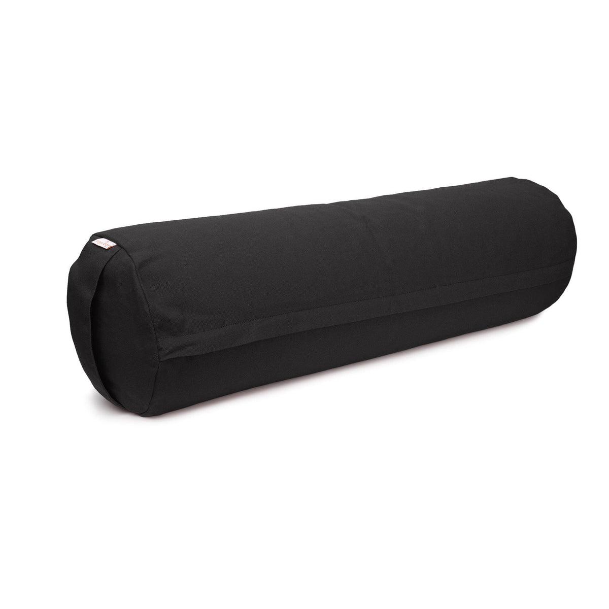 Yoga und Pilates Bolster / Yogarolle BASIC schwarz Buchweizenschalen 65 x 22 x 22 cm