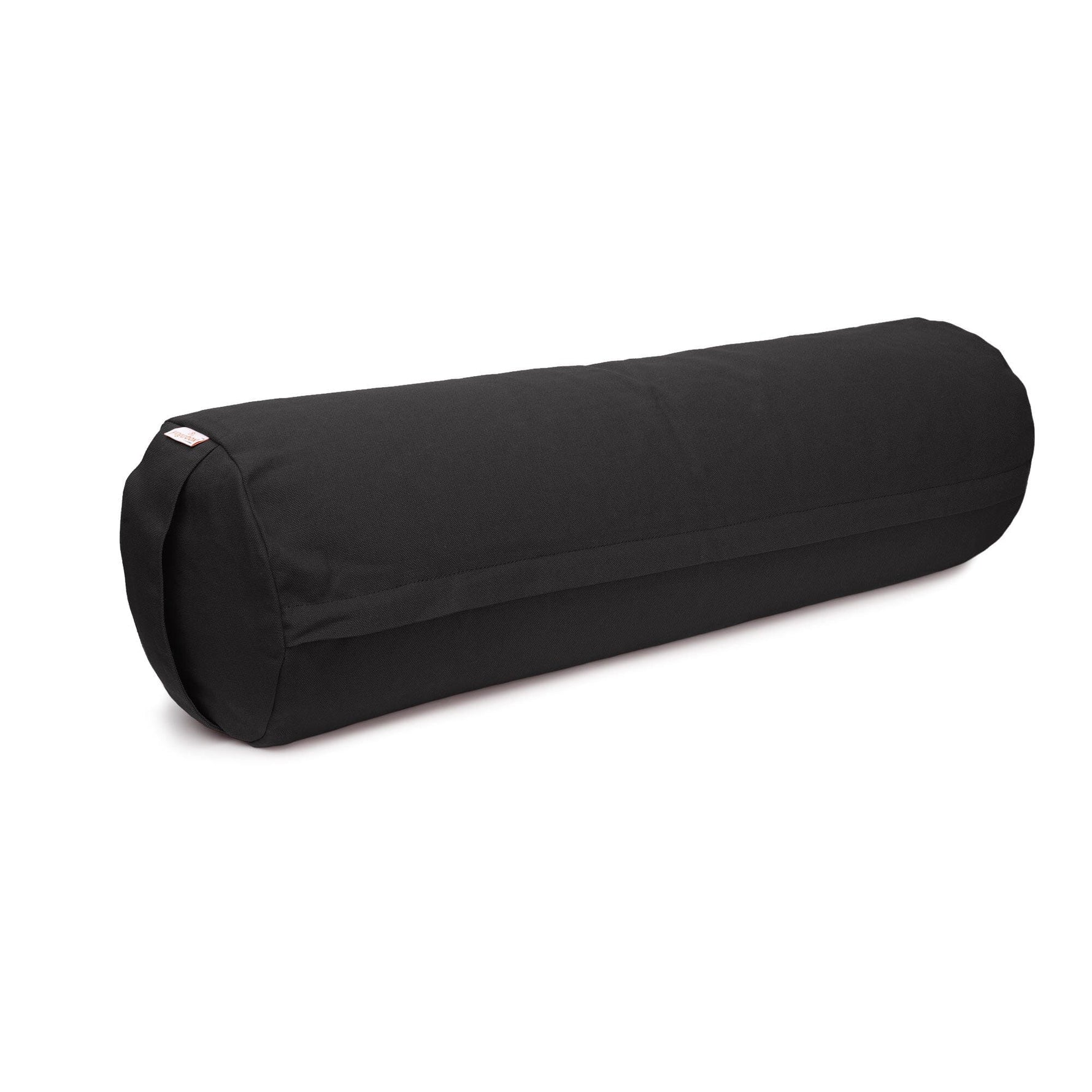 Yoga und Pilates Bolster / Yogarolle BASIC schwarz Buchweizenschalen 65 x 22 x 22 cm
