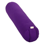 Yoga und Pilates Bolster / Yogarolle BASIC small lila Buchweizenschalen 65 x 15 x 15 cm