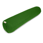 Yoga und Pilates Bolster / Yogarolle BASIC small olivgrün Buchweizenschalen 65 x 15 x 15 cm
