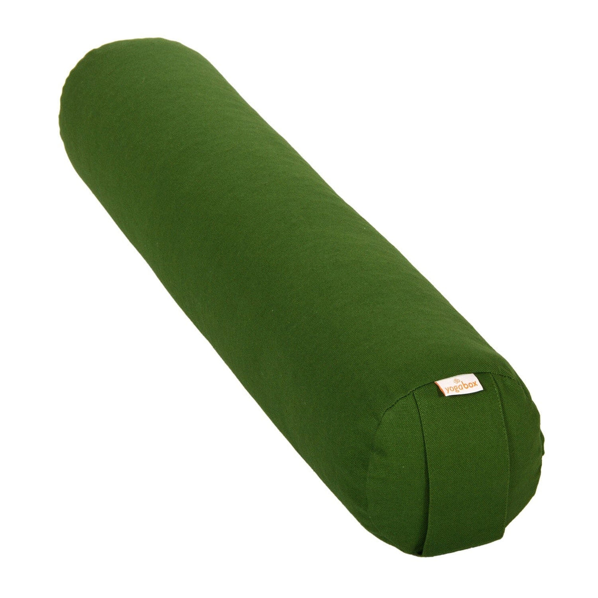 Yoga und Pilates Bolster / Yogarolle BASIC small olivgrün Buchweizenschalen 65 x 15 x 15 cm
