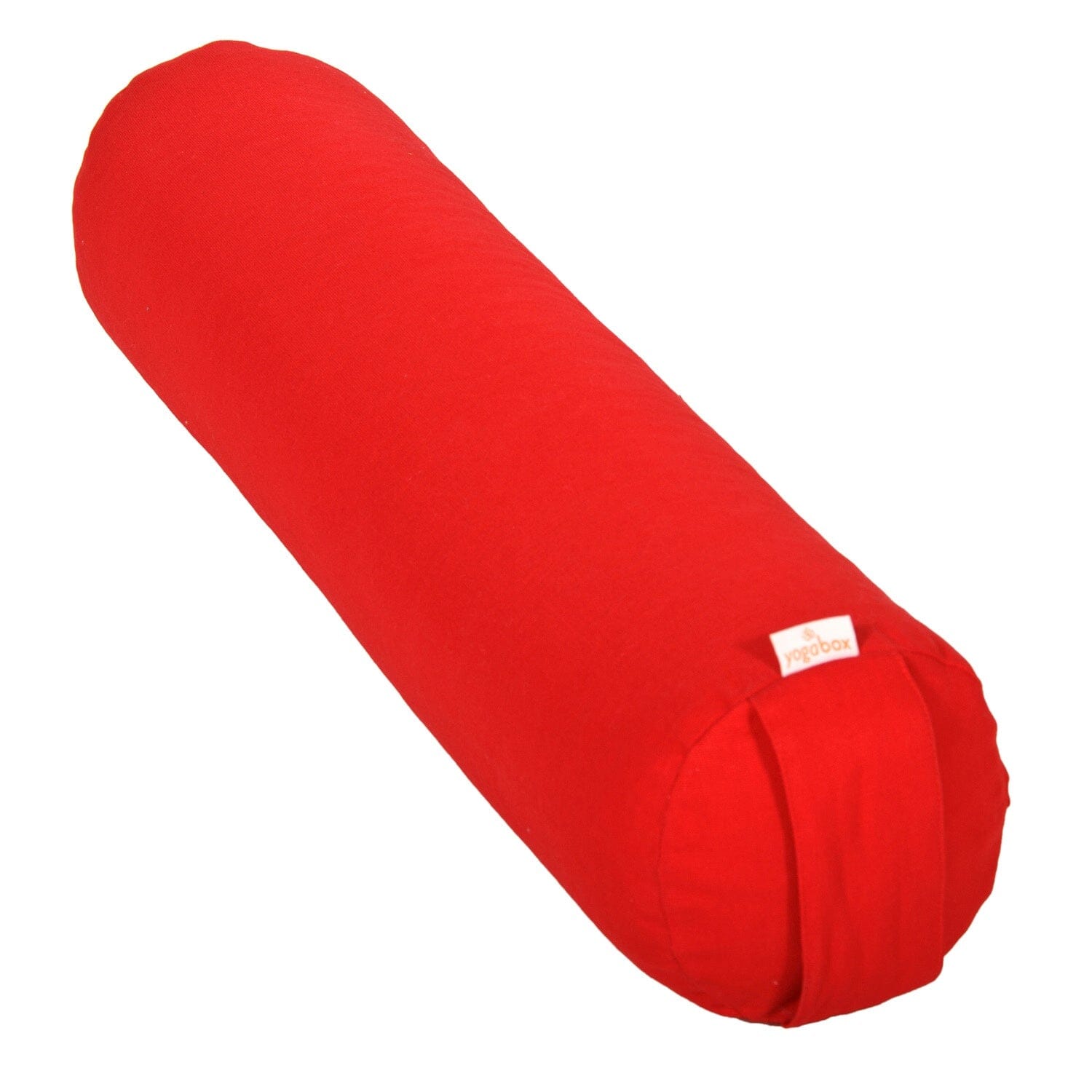 Yoga und Pilates Bolster / Yogarolle BASIC small rot Buchweizenschalen 65 x 15 x 15 cm