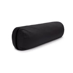 Yoga und Pilates Bolster / Yogarolle D - regional hergestellt schwarz Buchweizenschalen 65 x 22 x 22 cm