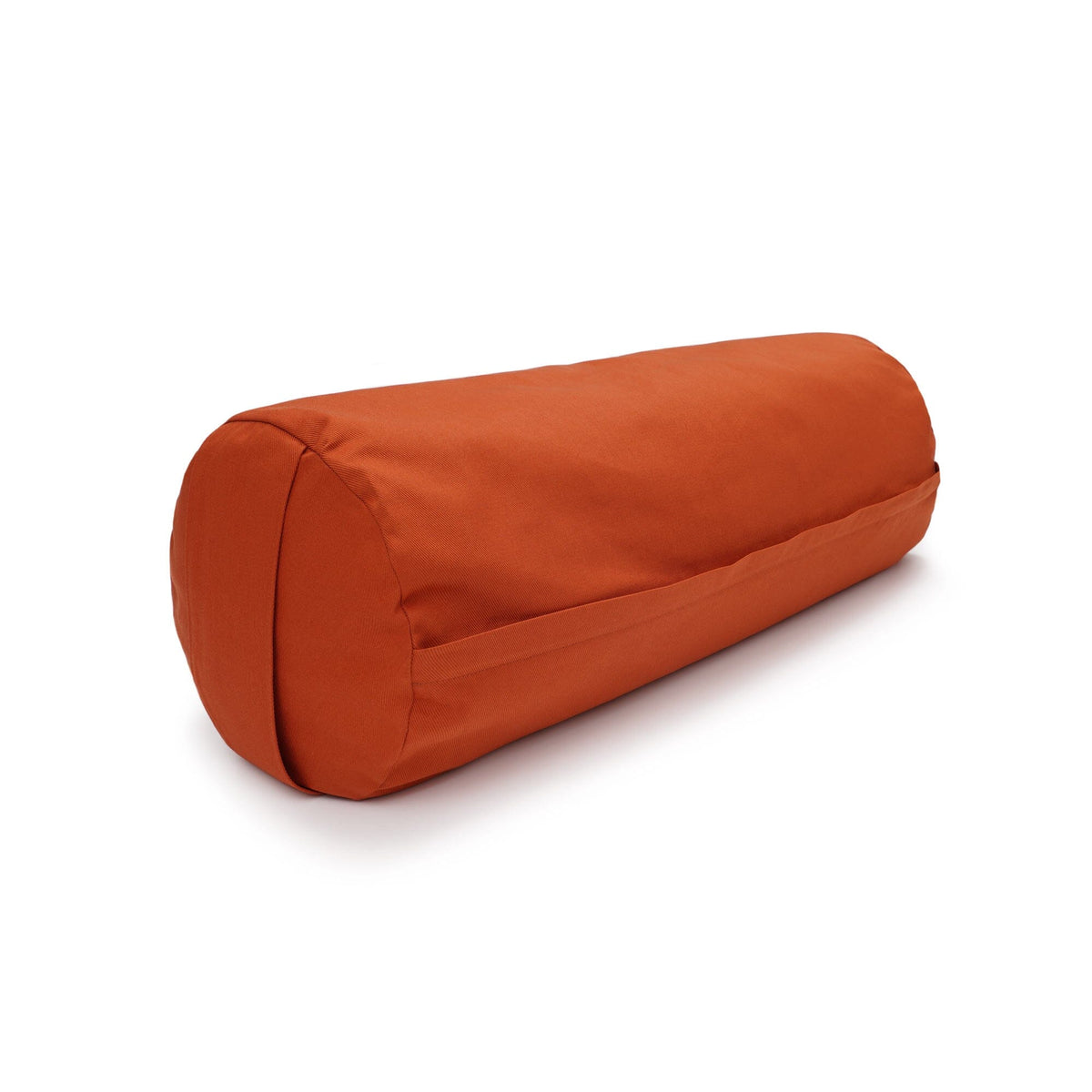 Yoga und Pilates Bolster / Yogarolle D - regional hergestellt terra Buchweizenschalen 65 x 22 x 22 cm