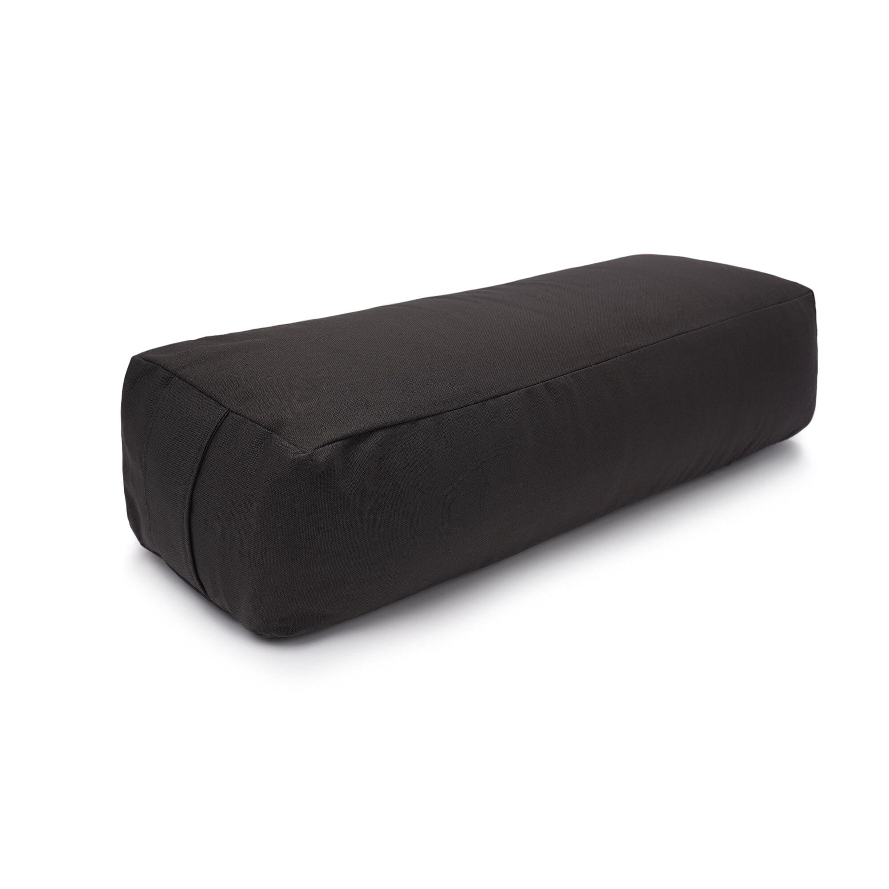 Yoga und Pilates Rechteckbolster D - regional hergestellt anthrazit 60 x 20 x 14 cm Buchweizenschalen