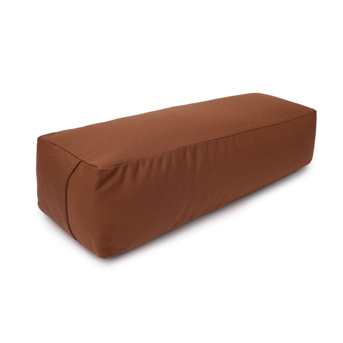 Yoga und Pilates Rechteckbolster D - regional hergestellt kastanie Buchweizenschalen 60 x 20 x 14 cm
