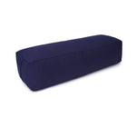 Yoga und Pilates Rechteckbolster D - regional hergestellt marine Buchweizenschalen 60 x 20 x 14 cm