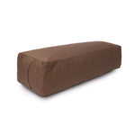 Yoga und Pilates Rechteckbolster D - regional hergestellt schoko Buchweizenschalen 60 x 20 x 14 cm
