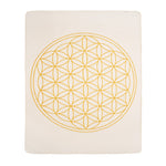 Yogadecke Blume des Lebens - regional hergestellt 