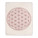 Yogadecke Blume des Lebens - regional hergestellt - YOVANA GmbH • yogabox.de