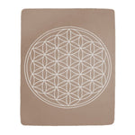 Yogadecke Blume des Lebens - regional hergestellt - YOVANA GmbH • yogabox.de