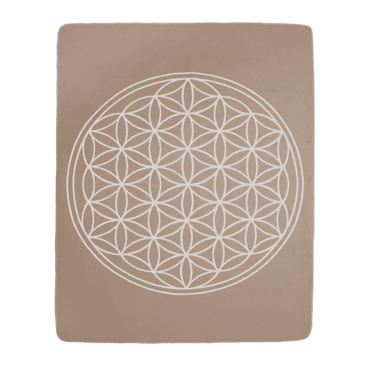 Yogadecke Blume des Lebens - regional hergestellt - YOVANA GmbH • yogabox.de