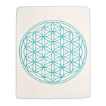 Yogadecke Blume des Lebens - regional hergestellt 