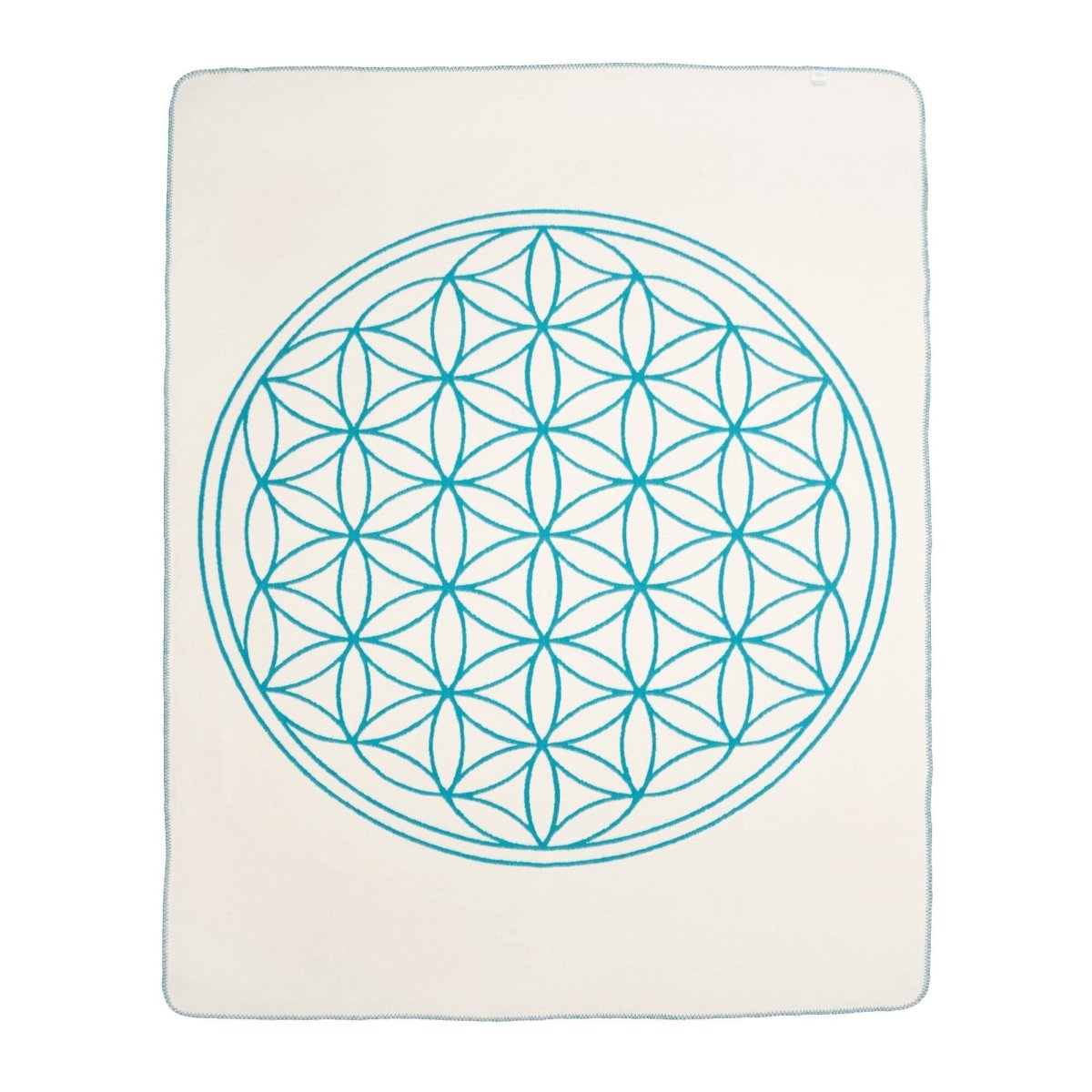 Yogadecke Blume des Lebens - regional hergestellt - YOVANA GmbH • yogabox.de