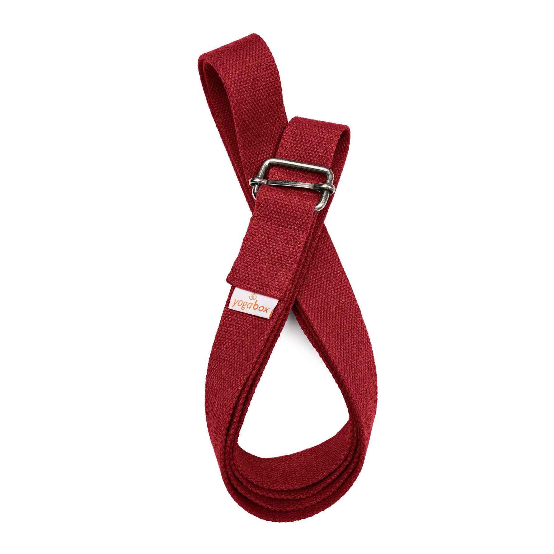 Yogagurt BASIC mit Schiebeverschluss bordeaux 2,0 m 