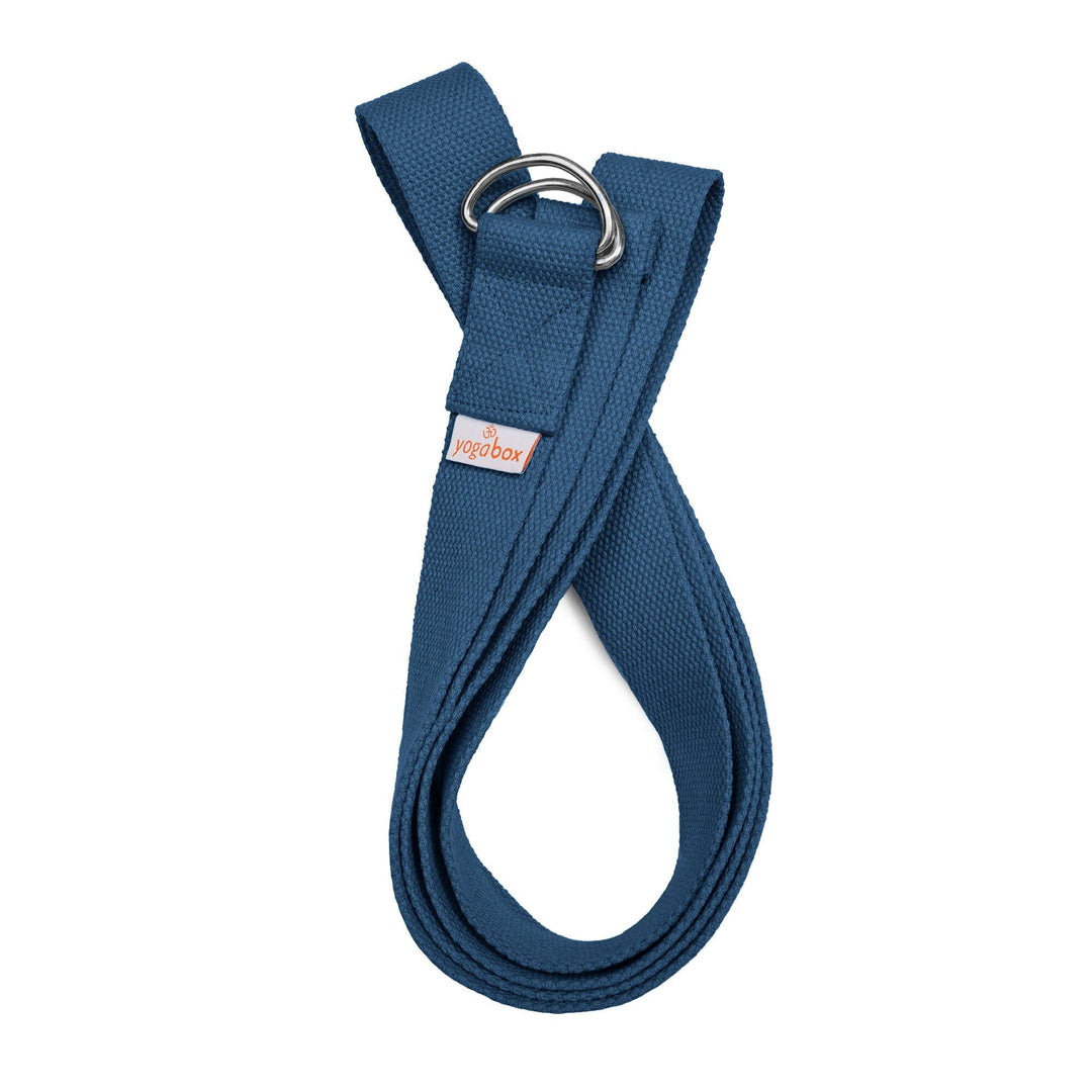 Yogagurt BASIC mit Verschluss aus zwei D-Ringen