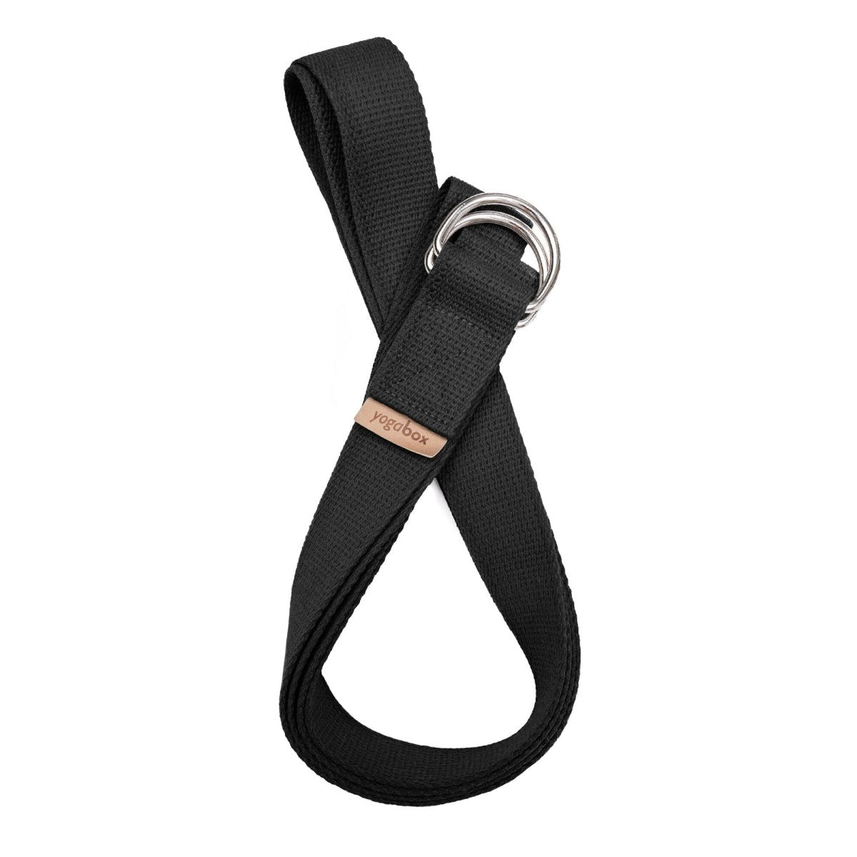 Yogagurt mit Verschluss aus zwei D - Ringen - regional hergestellt - YOVANA GmbH • yogabox.de