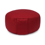 Yogakissen Glückssitz® Classic D - regional hergestellt bordeaux Buchweizenschalen 30 x 30 x 13 cm