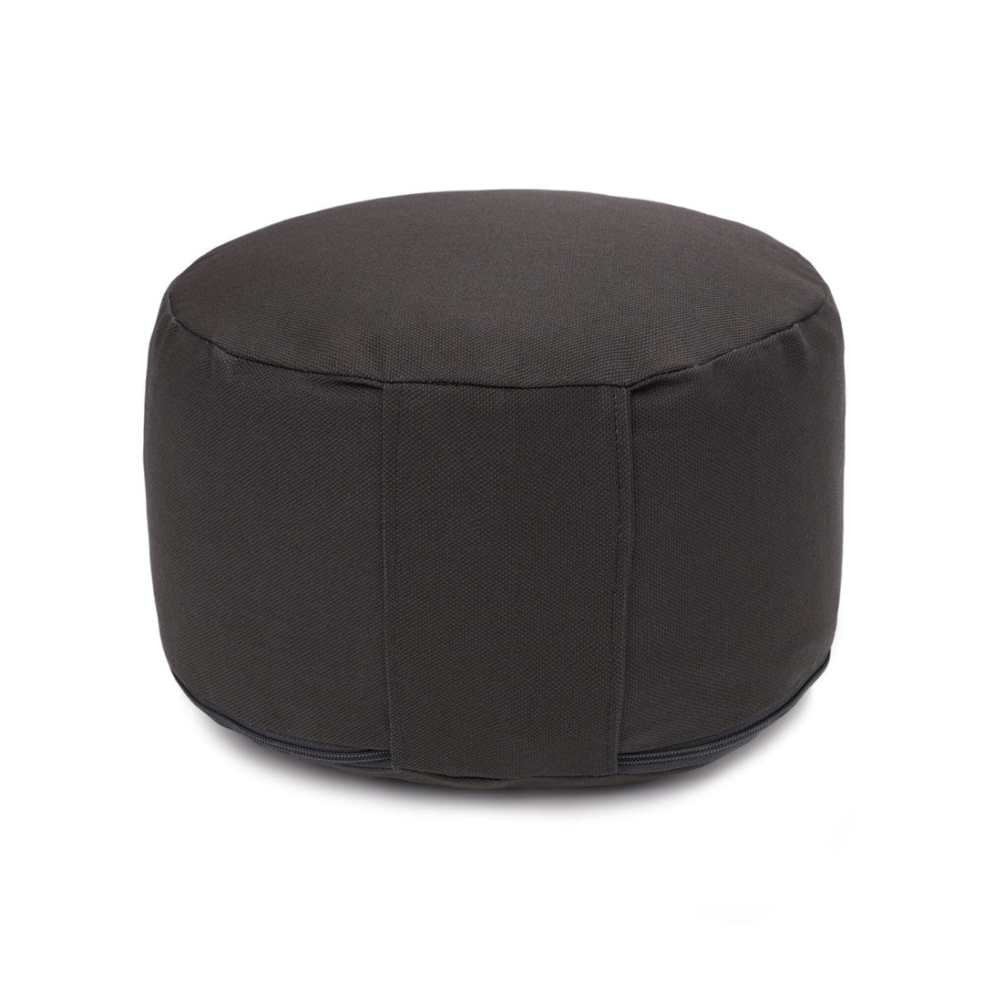 Yogakissen Glückssitz® Classic small D - regional hergestellt anthrazit Buchweizenschalen 26 x 26 x 14 cm