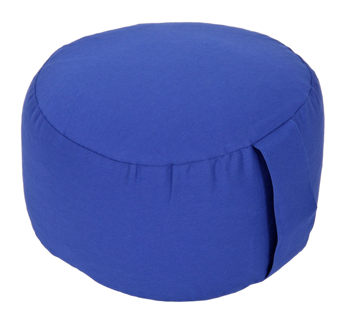 Yogakissen Glückssitz® Classic small D - regional hergestellt blau Buchweizenschalen 26 x 26 x 14 cm