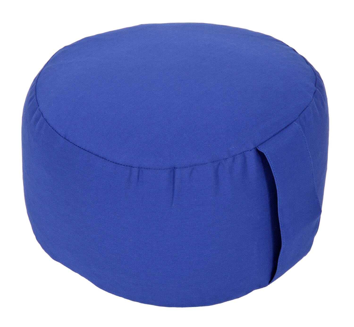 Yogakissen Glückssitz® Classic small D - regional hergestellt blau Buchweizenschalen 26 x 26 x 14 cm