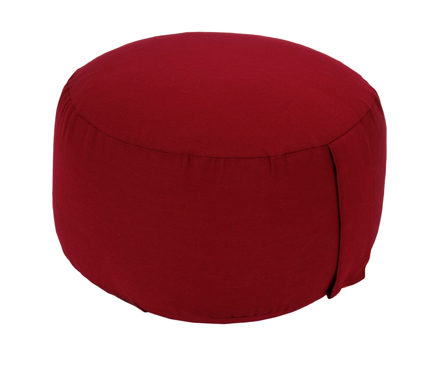 Yogakissen Glückssitz® Classic small D - regional hergestellt bordeaux Buchweizenschalen 26 x 26 x 14 cm