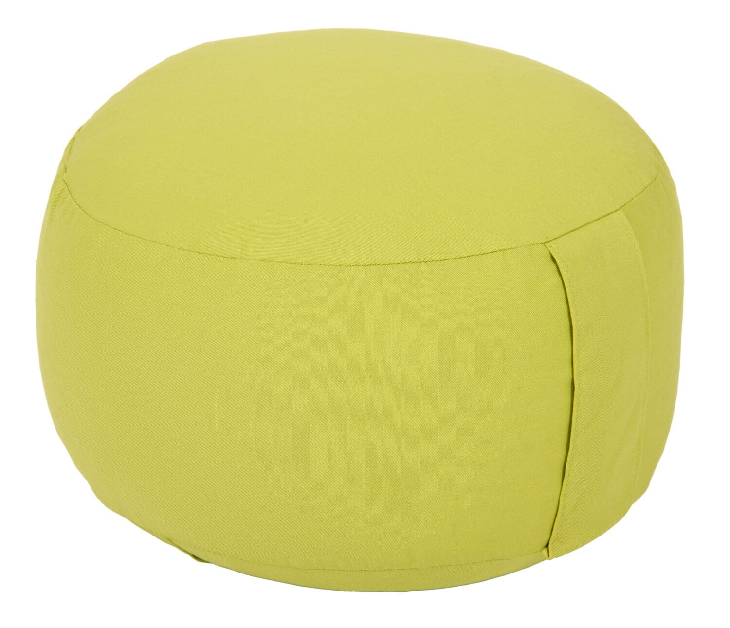 Yogakissen Glückssitz® Classic small D - regional hergestellt lindgrün Buchweizenschalen 26 x 26 x 14 cm