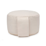 Yogakissen Glückssitz® Classic small D - regional hergestellt natur Buchweizenschalen 26 x 26 x 14 cm