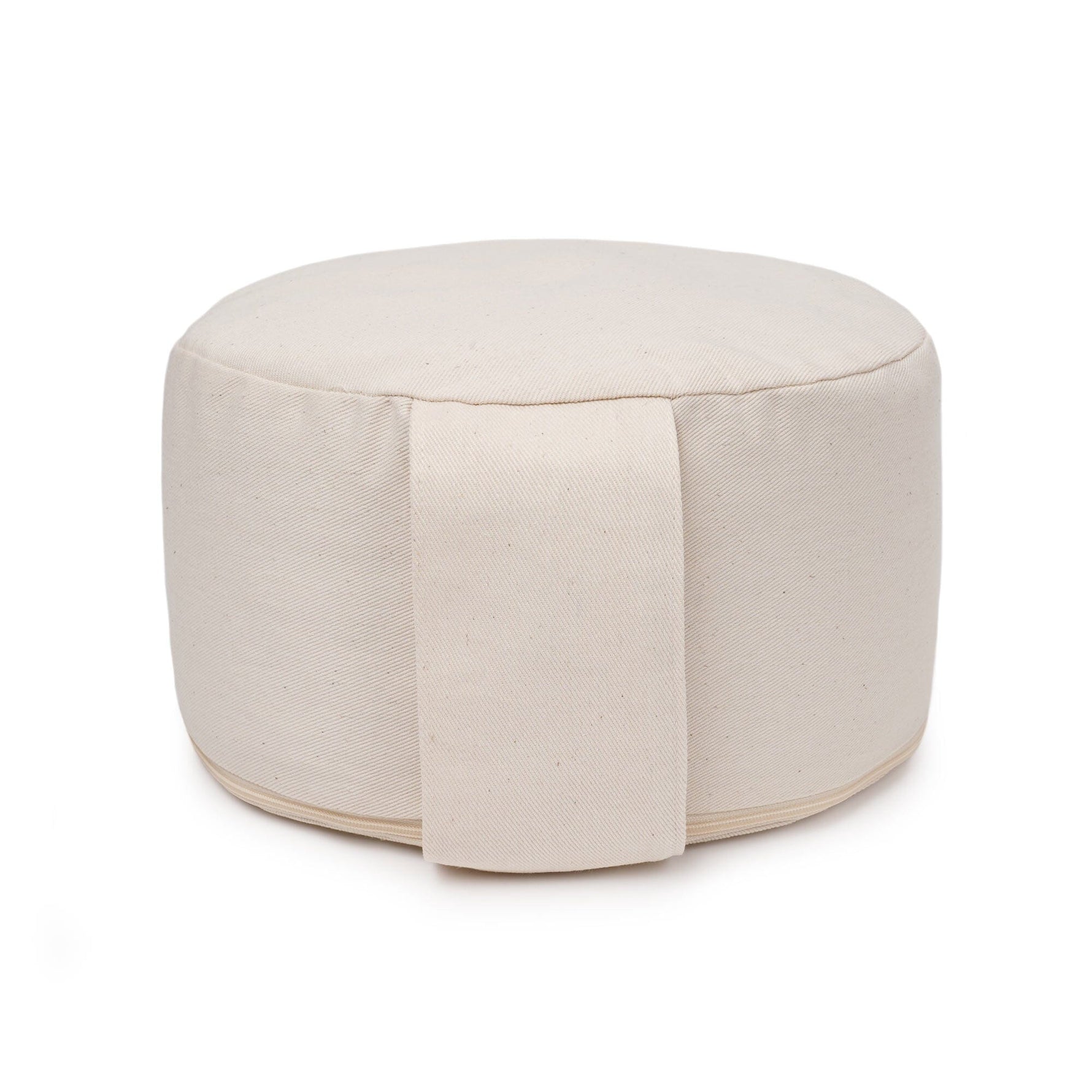 Yogakissen Glückssitz® Classic small D - regional hergestellt natur Buchweizenschalen 26 x 26 x 14 cm