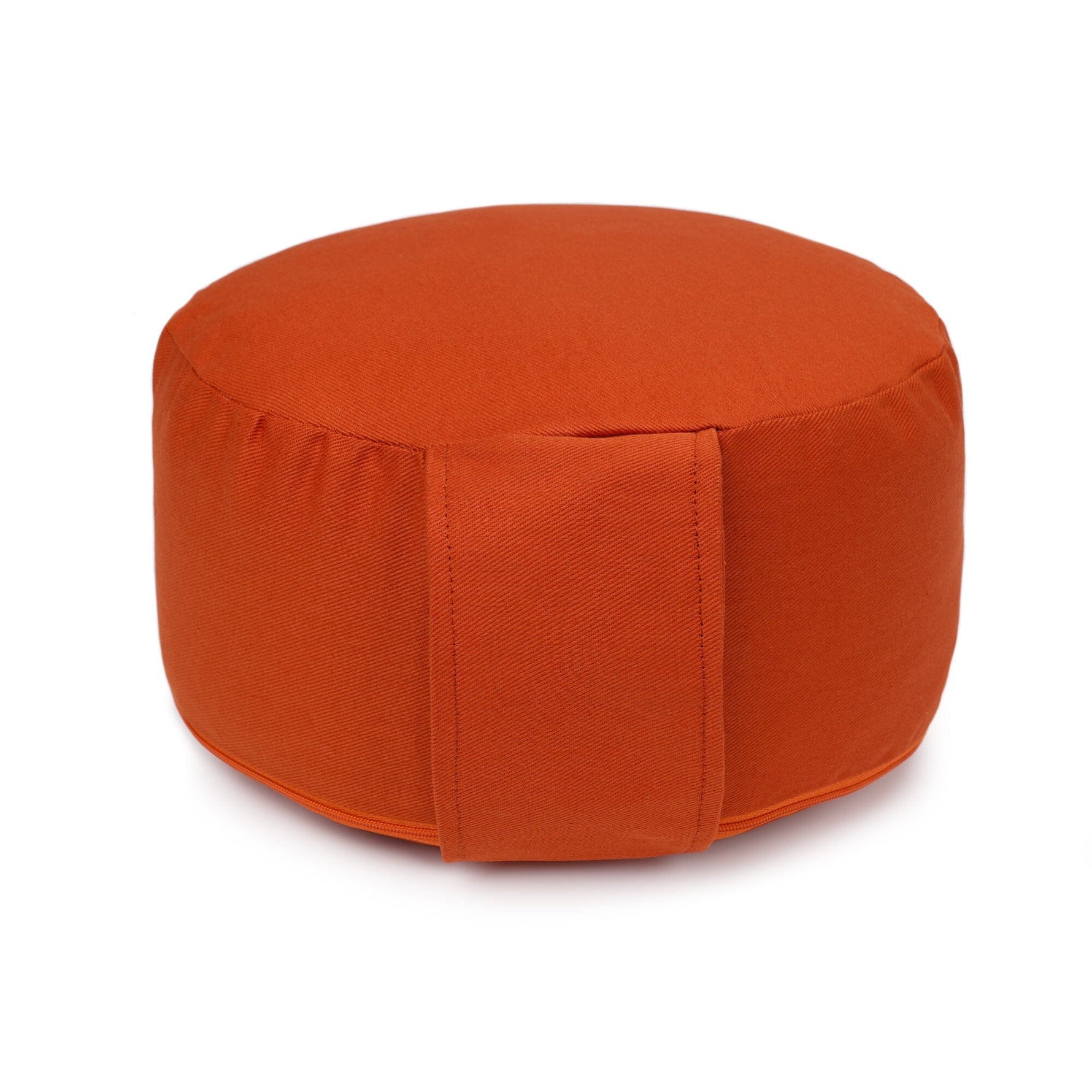 Yogakissen Glückssitz® Classic small D - regional hergestellt terra Buchweizenschalen 26 x 26 x 14 cm