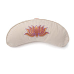 Yogakissen Halbmond BASIC Lotus Stick multicolor - YOVANA GmbH • yogabox.de