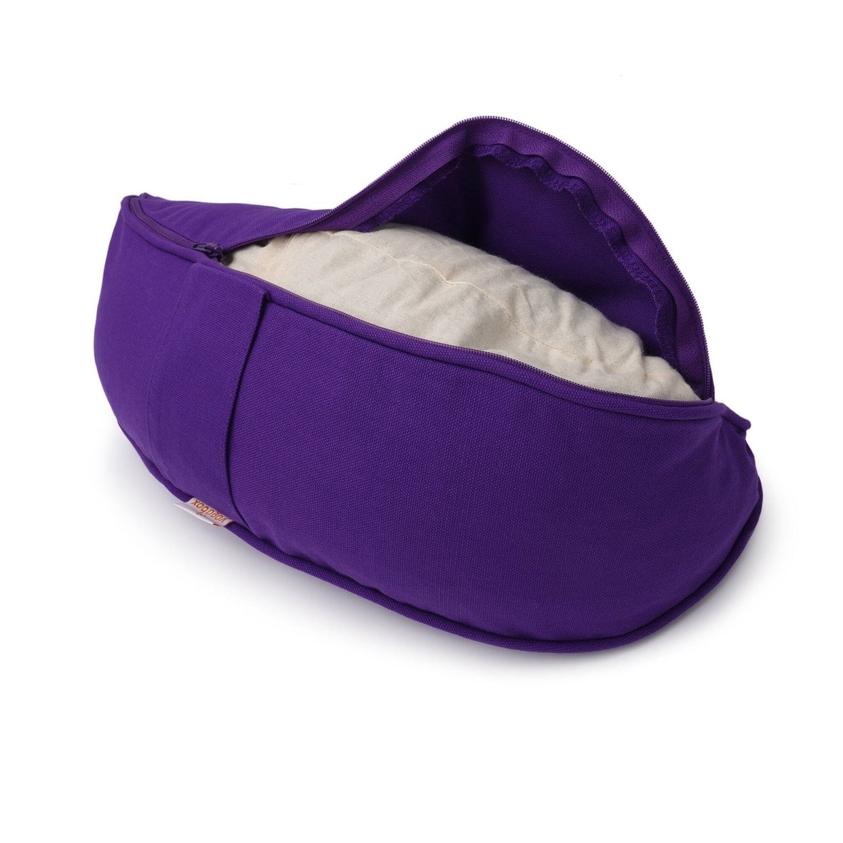 Yogakissen Halbmond BASIC Lotus Stick multicolor - YOVANA GmbH • yogabox.de