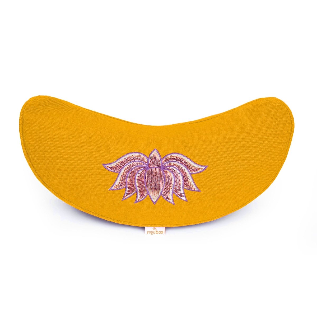 Yogakissen Halbmond BASIC Lotus Stick multicolor - YOVANA GmbH • yogabox.de