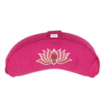 Yogakissen Halbmond BASIC Lotus Stick multicolor magenta Buchweizenschalen 40 x 17 x 12 cm