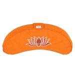 Yogakissen Halbmond BASIC Lotus Stick multicolor orange Buchweizenschalen 40 x 17 x 12 cm