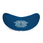 Yogakissen Halbmond BASIC Lotus Stick multicolor petrol Buchweizenschalen 40 x 17 x 12 cm