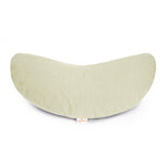 Yogakissen Halbmond BASIC natur Buchweizenschalen 40 x 17 x 12 cm